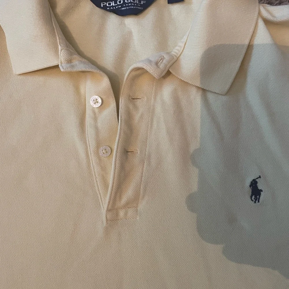 Polo by Ralph Lauren light yellow Golf Short Sleeve Polo Shirt